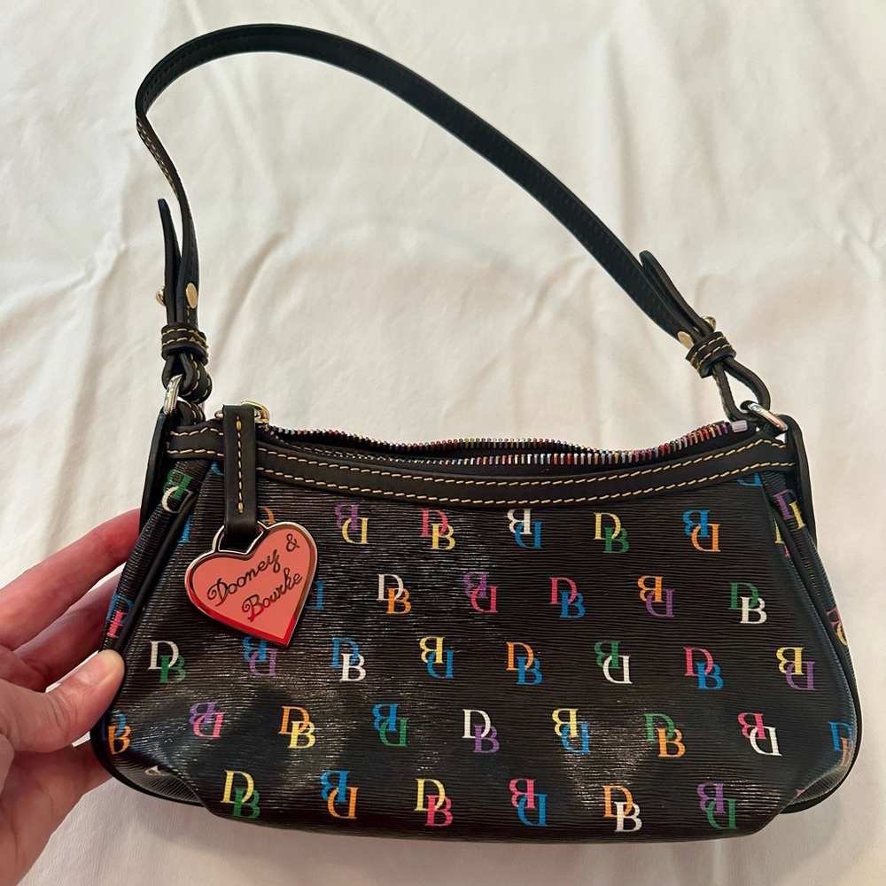 Dooney & Bourke colorful letter small purse